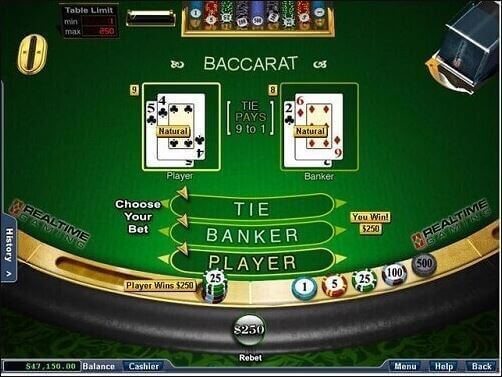 les meilleurs casinos de baccara en ligne