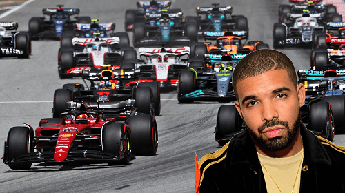 Drake perd beaucoup d'argent sur la course de F1